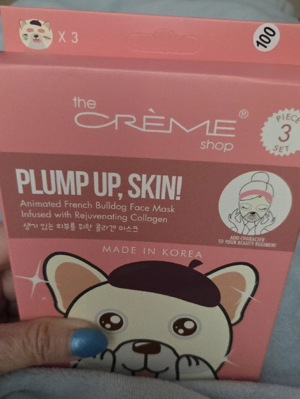 The Crème Shop Plump Up, Skin! Rejuvenating Face Mask – Pink NWOT